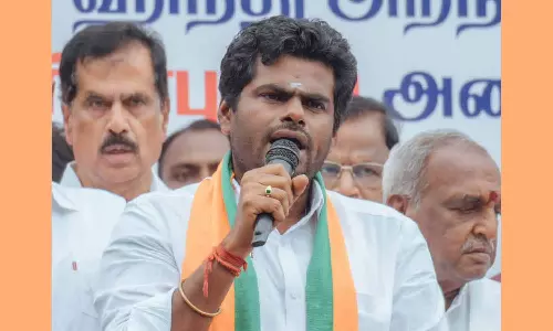 நீதிக்கட்சிக்கும், தி.மு.க.வுக்கும் சம்பந்தம் இல்லை- அண்ணாமலை விளாசல்