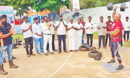 ஸ்பெயினில் நடக்கும் இரும்பு மனிதன் போட்டியில் பங்கேற்க குமரி வீரர் பயிற்சி