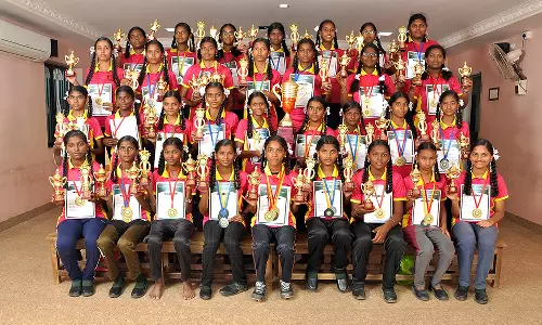 வட்டார அளவில் தடகளப் போட்டியில் ஸ்ரீ கலைவாணி பள்ளி சாதனை