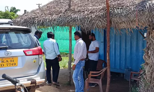 மணல் குவாரியில் அமலாக்க துறையினர் சோதனை