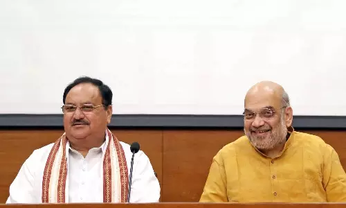 மத்திய பிரதேசத்தில் தேர்தலுக்கு தயாராகும் பா.ஜனதா: ஜே.பி. நட்டாவுடன் மத்திய மந்திரி அமித்ஷா ஆலோசனை