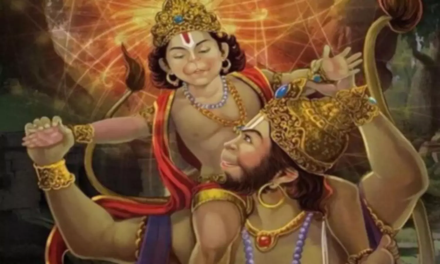 சிரஞ்சீவி அனுமன் அவதரித்த கதை