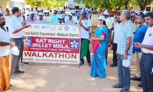 சிறுதானிய விழிப்புணர்வு பேரணி