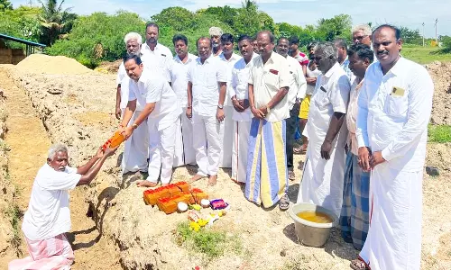 ரூ.37 லட்சம் திட்ட பணிகளுக்கு அடிக்கல் நாட்டு விழா