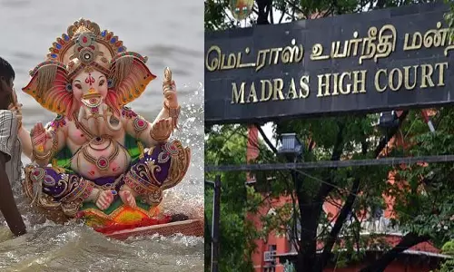 விநாயகரை வைத்து அரசியல் செய்யப்படுகிறது- சென்னை உயர்நீதிமன்ற நீதிபதி காட்டம்