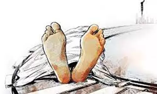 இருசக்கர வாகனத்தில் இருந்து தவறி  விழுந்த தொழிலாளி சாவு