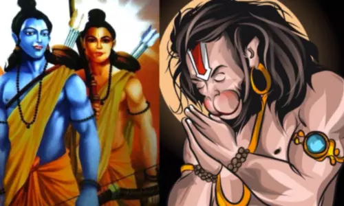 ராமனை சந்தித்த அனுமன்