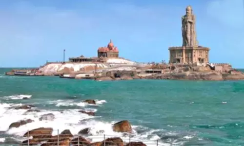 கன்னியாகுமரியில் இன்று கடல் நீர்மட்டம் திடீர் தாழ்வு