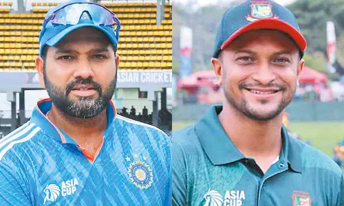 ஆசிய கோப்பை கிரிக்கெட்: வெற்றியை தொடரும் உத்வேகத்தில் இந்தியா- வங்காளதேசத்துடன் இன்று மோதல்