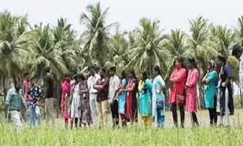 வேளாண்மை கல்லூரியில் மாணவர்கள் வரவேற்பு விழா