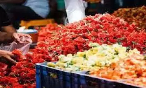 பூக்களின் விலை உயர்வு