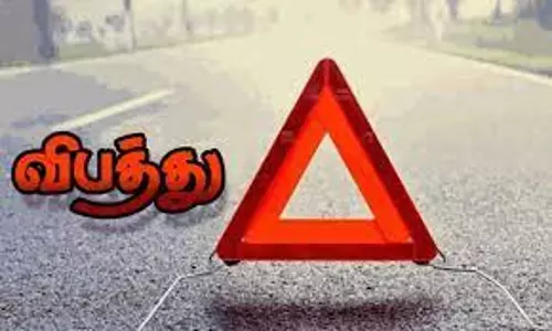 வாகன விபத்தில் வாலிபர் பலி