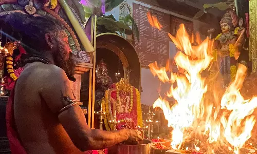 கோவைப்புதூர் பத்திரகாளியம்மன் கோவிலில் அமாவாசை சிறப்பு பூஜை