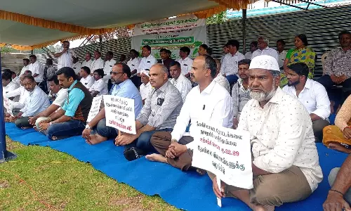 உண்ணாவிரத போராட்டம் 15-வது நாளாக தொடருகிறது: