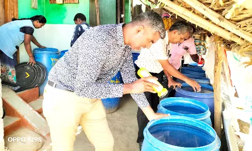 டெங்கு தடுப்பு ஒட்டுமொத்த துப்புரவு பணி தீவிரம்