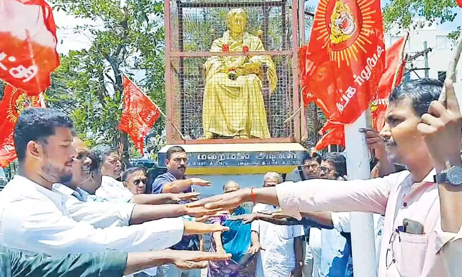 நாகையில், மறைமலை அடிகளாருக்கு மணிமண்டபம் அமைக்க வலியுறுத்தல் நாகையில், மறைமலை அடிகளாருக்கு மணிமண்டபம் அமைக்க வலியுறுத்தல்