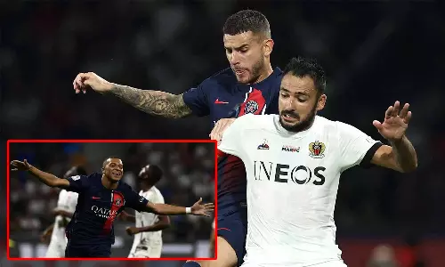 பிஎஸ்ஜி அணிக்கு அதிர்ச்சி அளித்த நைஸ்: எம்பாப்வே 2 கோல் அடித்தும் பலனில்லை