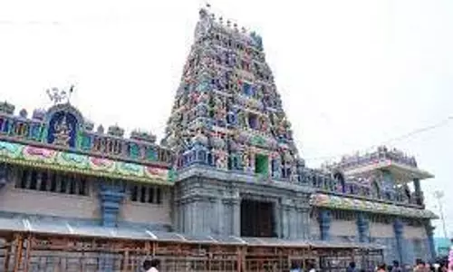 திருச்சி சமயபுரம் மாரியம்மன் கோவிலுக்கு புதிய சாலை