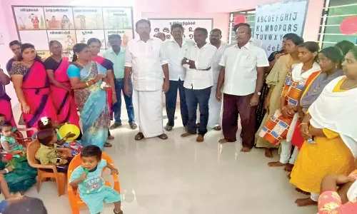 மாங்கரையில் ரூ.11.50 லட்சத்தில் அங்கன்வாடி புதிய கட்டிடம்