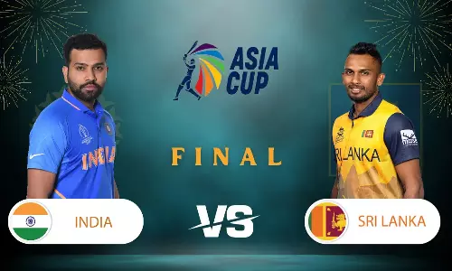 ஆசிய கோப்பை இறுதிப்போட்டி- டாஸ் வென்ற இலங்கை அணி பேட்டிங் தேர்வு