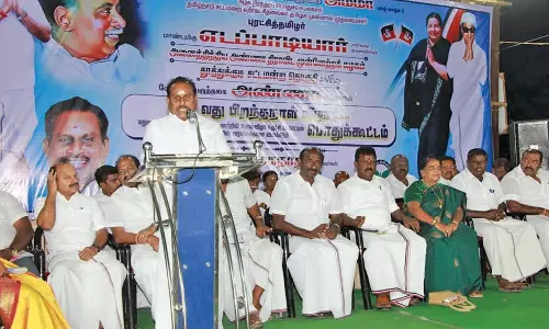 தமிழகத்தில் மீண்டும் அ.தி.மு.க. ஆட்சி அமையும் - முன்னாள் அமைச்சர் சண்முகநாதன் பேச்சு