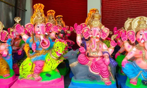 மேட்டுப்பாளையம் பவானி ஆற்றில் சிலைகளை கரைக்க ஏற்பாடு