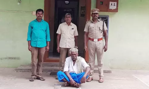 பென்னாகரம் வனப்பகுதியில் உடும்பை வேட்டையாடிய முதியவர் சிறையில் அடைப்பு