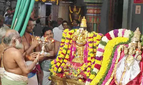 புதுவை முழுவதும்  விநாயகர் சிலைகள் பிரதிஷ்டை