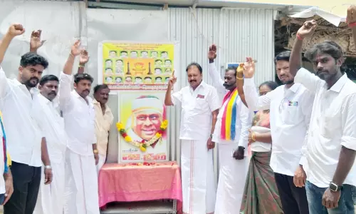 21 தியாகிகளுக்கு பா.ம.க.வினர் மரியாதை