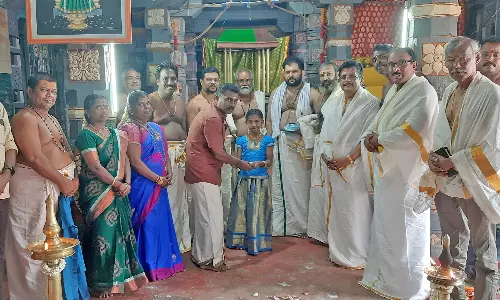 கன்னியாகுமரி பகவதி அம்மன் கோவிலில் சித்திரை மாதத்தில் ராஜகோபுரம் கட்டும் பணி தொடங்கலாம்