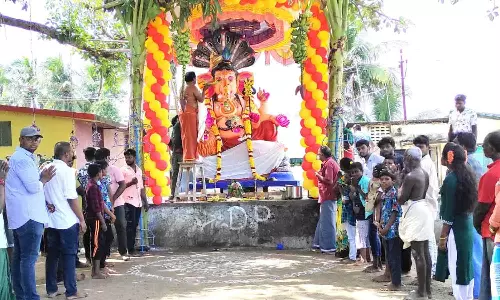 சென்னாவரம் கிராமத்தில் விநாயகர் சதுர்த்தி விழா