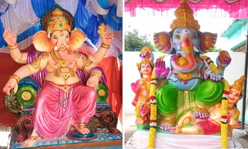 வேலூர் உள்பட 4 மாவட்டங்களில் 3,902 விநாயகர் சிலைகள் பிரதிஷ்டை