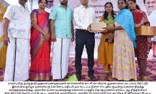 ஆனை மலை, கோட்டூர் இலங்கை தமிழர் முகாமில் 112 புதிய குடியிருப்புகள்