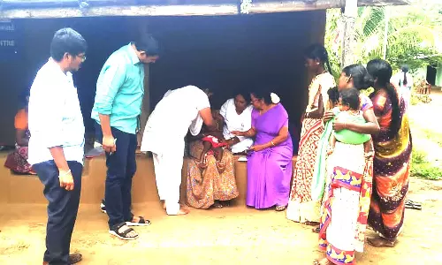 ஆனைமலை மலை கிராமத்தில் கர்ப்பிணி பெண்களுக்கு தொற்று நோய் பரிசோதனை