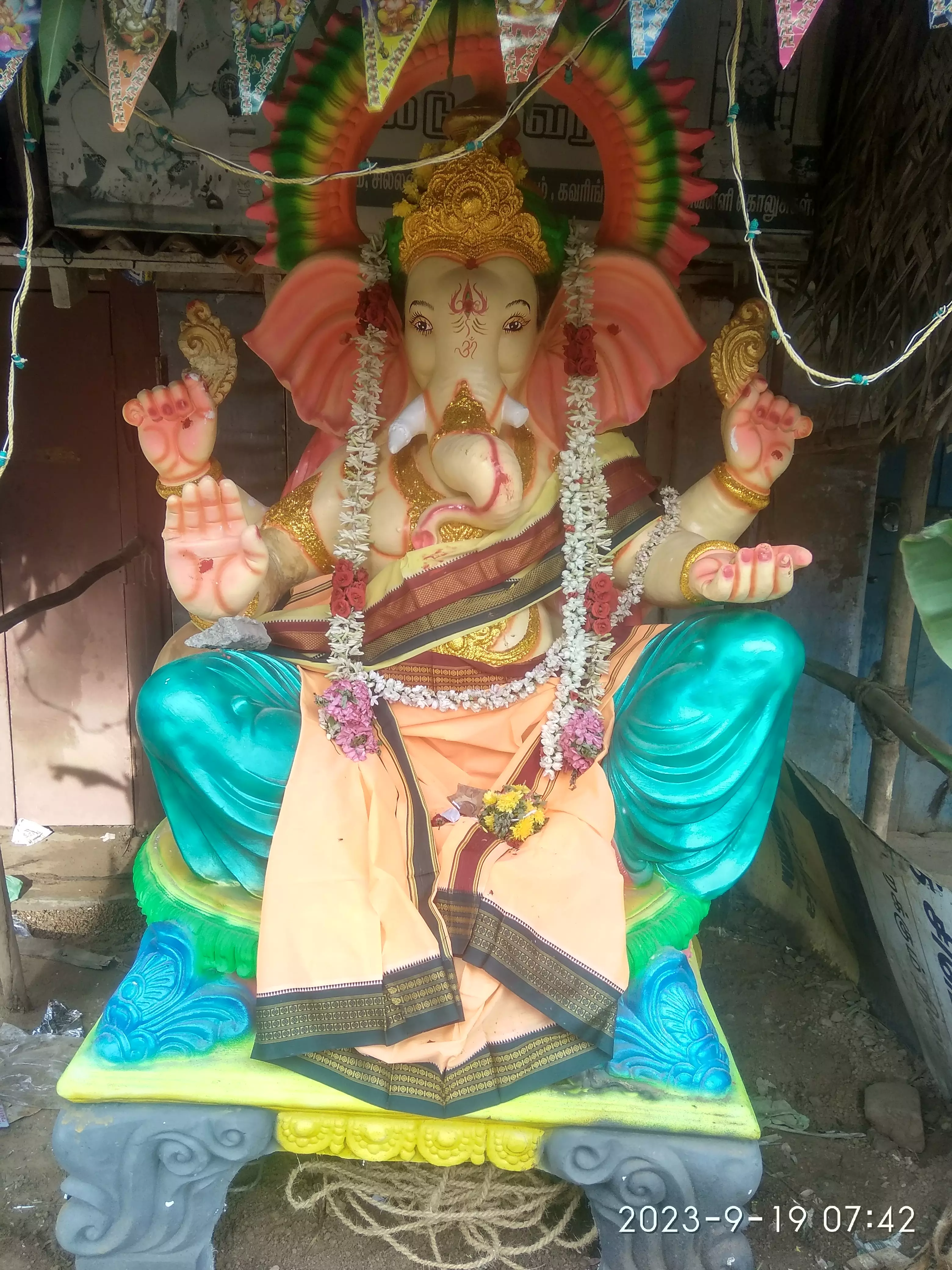 கந்தர்வகோட்டையில் விநாயகர் சதுர்த்தி விழா கந்தர்வகோட்டையில் விநாயகர் சதுர்த்தி விழா
