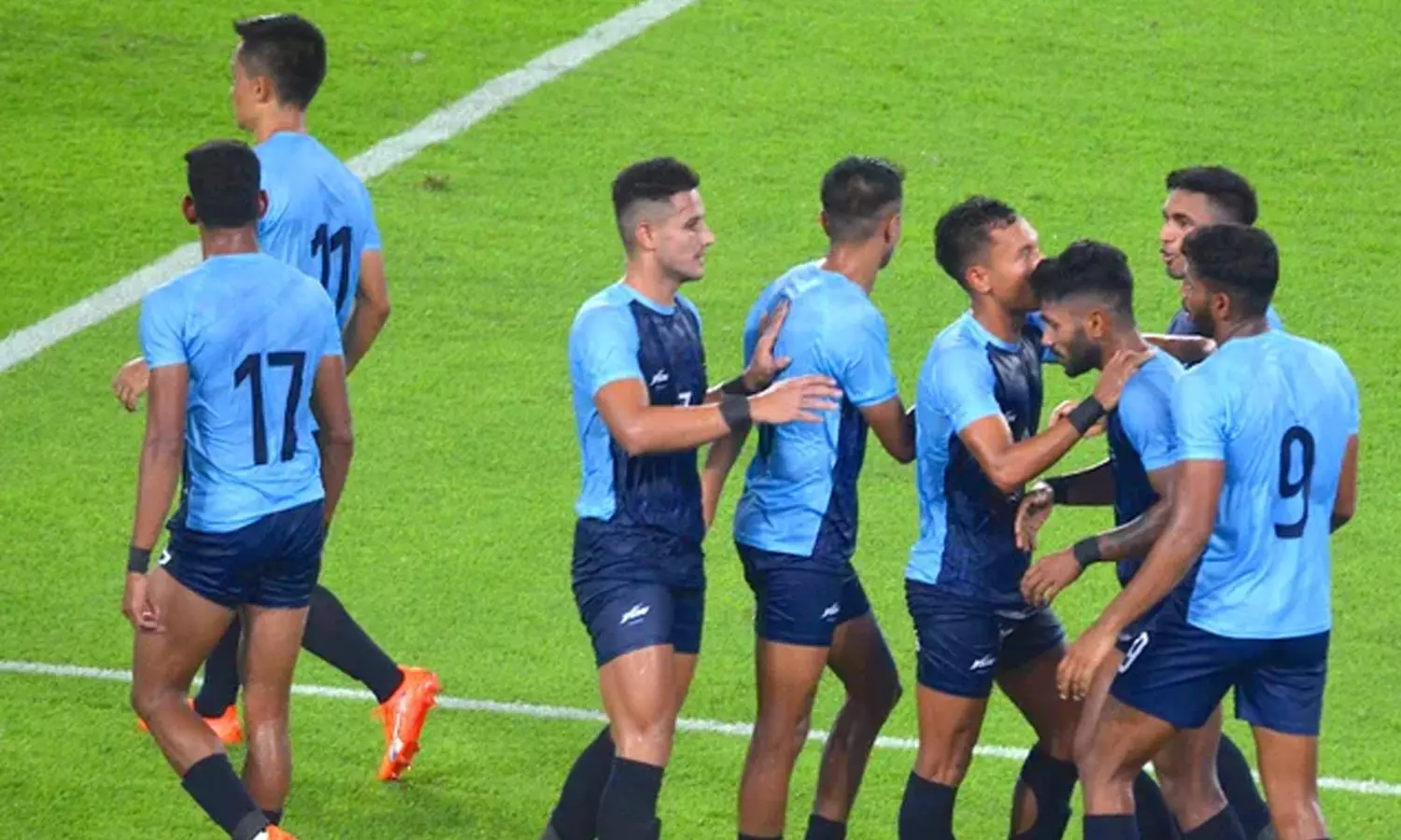 ஆசிய விளையாட்டு 2023.. கால்பந்து போட்டியில் சீனா 5-1 என்ற கோல் கணக்கில் இந்தியாவை வீழ்த்தியது