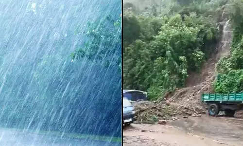 3 மணி நேரம் கொட்டித் தீர்த்த மழை: கொடைக்கானல் சாலையில் மண் சரிவால் போக்குவரத்து பாதிப்பு