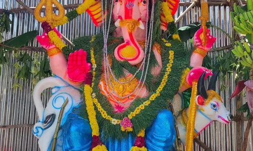 அரியலூரில் 314 விநாயகர் சிலைகள்  அமைப்பு