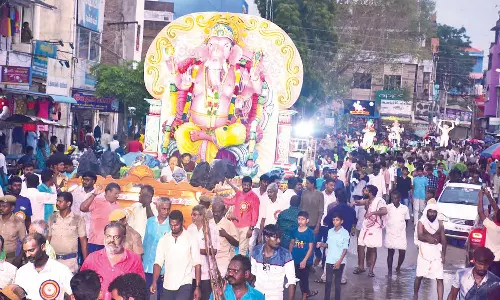 விநாயகர் சிலை ஊர்வலம்