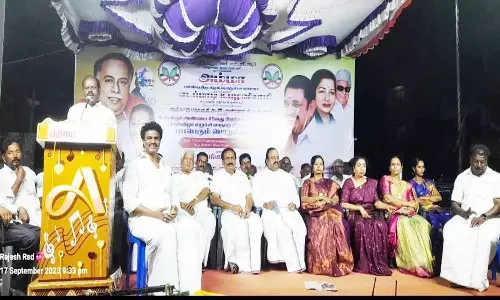 அண்ணா பிறந்த நாள் பொதுக்கூட்டம்