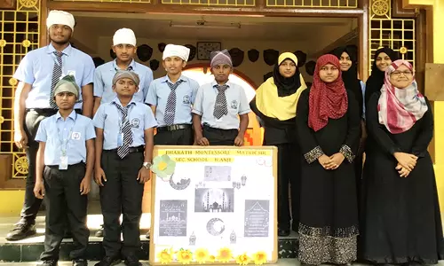 இலஞ்சி பாரத் மாண்டிசோரி பள்ளியில் மிலாடிநபி கொண்டாட்டம்