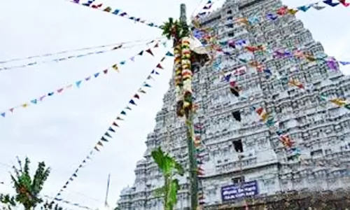 திருவண்ணாமலை கோவிலில் கார்த்திகை தீப திருவிழா பந்தக்கால் முகூர்த்தம்