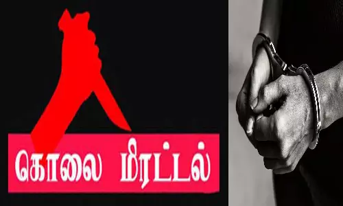 தந்தை, மகனை தாக்கி கொலை மிரட்டல் விடுத்த 3 பேர் கைது