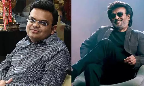 உங்களை சந்தித்ததில் மகிழ்ச்சி - ஜெய்ஷாவிற்கு நன்றி தெரிவித்த ரஜினிகாந்த்