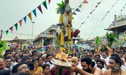 திருவண்ணாமலை கோவிலில் கார்த்திகை தீப திருவிழா: பந்தக்கால் நடப்பட்டது
