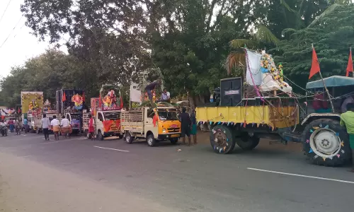 விநாயகர் சிலைகள் கரைப்பு