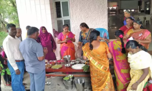 மலர் மகளிர் அமைப்பு சார்பில் சிறு தானிய உணவு திருவிழா