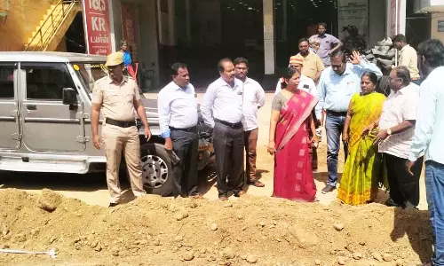 வடகிழக்கு பருவமழை முன்னேற்பாடுகள் குறித்து கலெக்டர் ஆய்வு