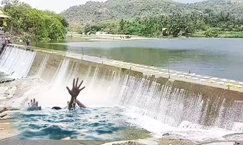 விநாயகர் சிலை கரைத்த 2 வாலிபர்கள் மூழ்கி பலி