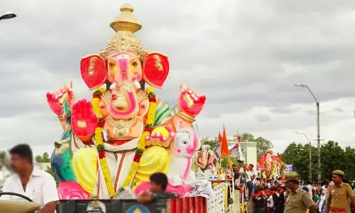 சென்னையில் நாளை விநாயகர் சிலைகள் பிரமாண்ட ஊர்வலம்: 18 ஆயிரத்து 500 போலீசார் பாதுகாப்பு